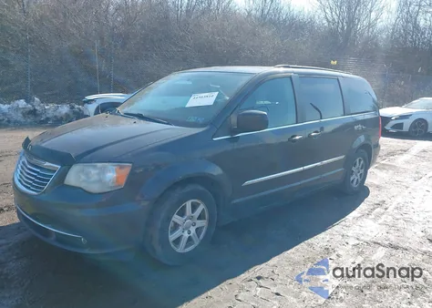 2011 Chrysler Town & Country Touring-L из США, поврежденный, VIN 2A4RR8DG9BR634543